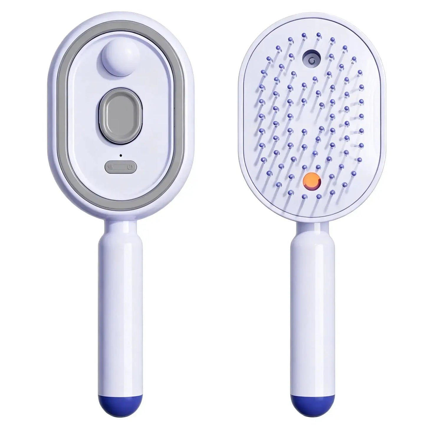 Electric Spray Air Cushion Massage Comb | Essential Oil Mist Hair Care Comb | Self-Cleaning Anti-Tangle | Anti-Static Volumizing Aromatherapy Comb,Random Color.